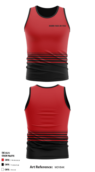 Shannon track and field 62447913 Men's Track Singlet - 1