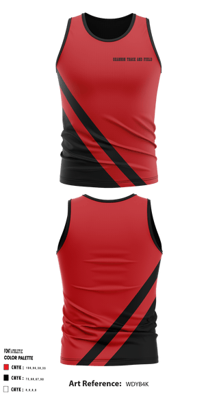 Shannon track and field 62447913 Men's Track Singlet - 2