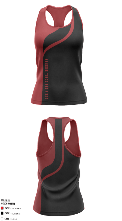Shannon track and field 62447913 Women's Track Singlet - 3