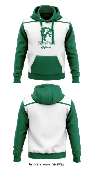 Freeland softball 26658764 Hoodie - 1