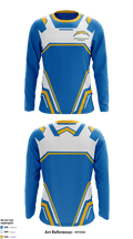 Inglewood Jr. All American Football League 60021355 Long Sleeve Performance Shirt - 2