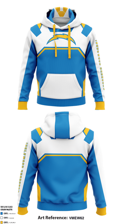 Inglewood Jr. All American Football League 60021355 Hoodie - 2