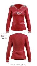 Archer Athletic Association 85302557 Women's Long Sleeve V-neck Shirt - 4