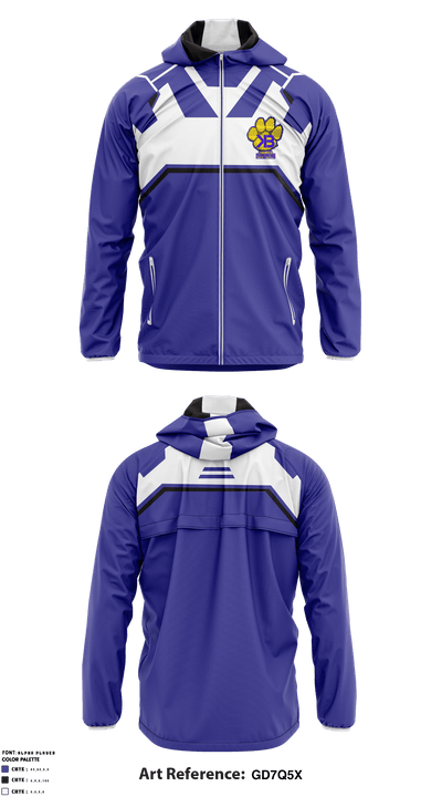 Swansea Youth Football 67207327 Windbreaker - 1
