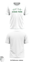 Cedar Park Timberwolves 13556335 Short Sleeve Performance Shirt - 17