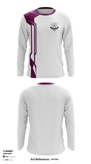 Titusville Soccer Club 94788966 Long Sleeve Performance Shirt - 5