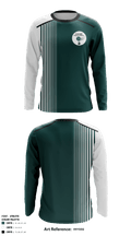 Pioneer Valley High School Men's Volleyball 5540258 Long Sleeve Performance Shirt - 1