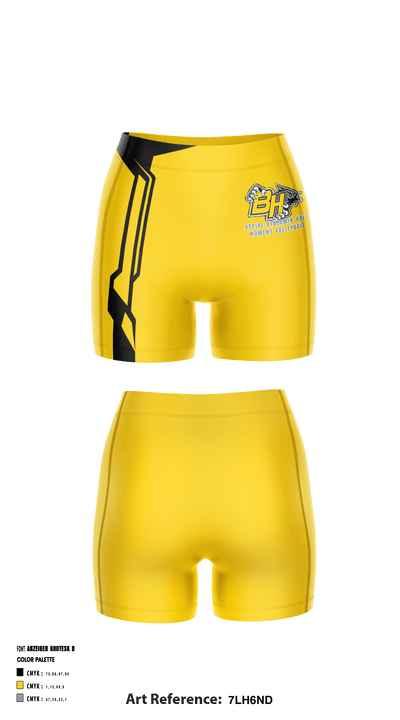 Aspire Benjamin Holt College Preparatory Academy women's volleyball 42809506 Compression Shorts - 2