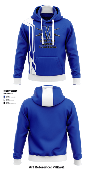 McCallum High School women's volleyball 71374557 Hoodie - 1