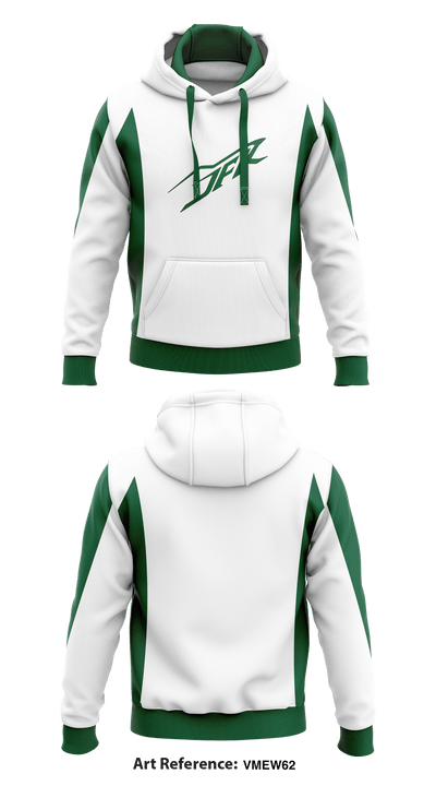 John F Kennedy High School Cheer 45011525 Hoodie - 1