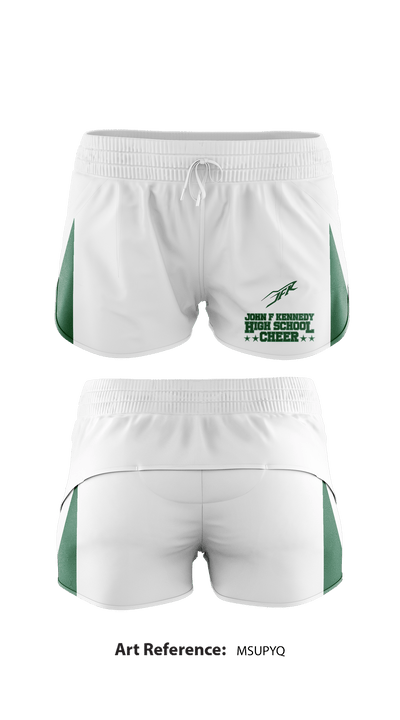 John F Kennedy High School Cheer 45011525 Women's Shorts - 1