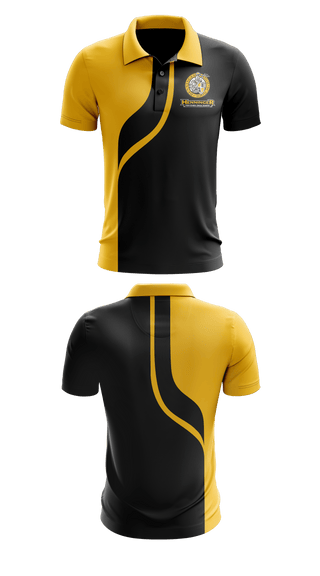 Henninger High School Cross Country 56930253 Short Sleeve Performance Polo - 1