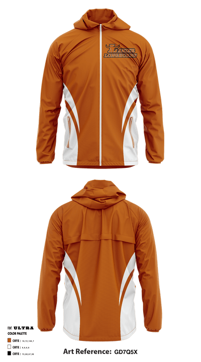 Lanier High School Cheer 4670851 Windbreaker - 1
