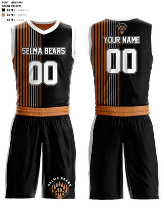 Selma High School basketball 71836506 Basketball Uniform - 1