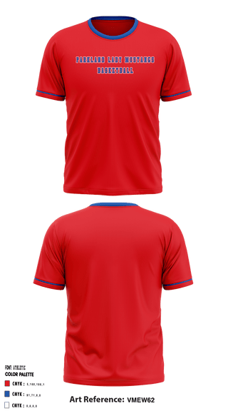 Parkland Magnet High School Basketball 7763292 Short Sleeve Performance Shirt - 1