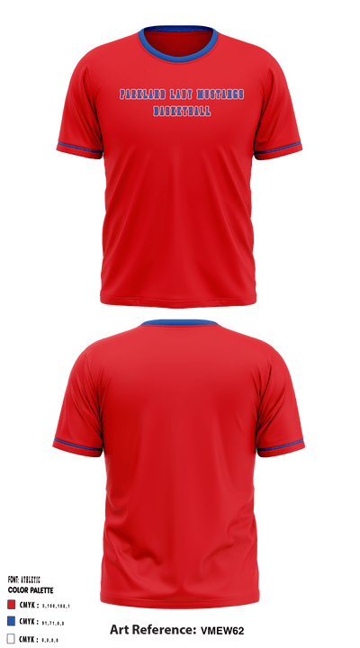 Parkland Magnet High School Basketball 7763292 Short Sleeve Performance Shirt - 1