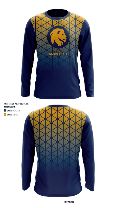 Texas A & M University-Commerce Basketball 26318087 Long Sleeve Shooting Shirt - 1