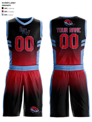 Lake Buena Vista High School Basketball 41118945 Basketball Uniform - 1