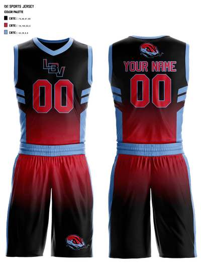 Lake Buena Vista High School Basketball 41118945 Basketball Uniform - 1
