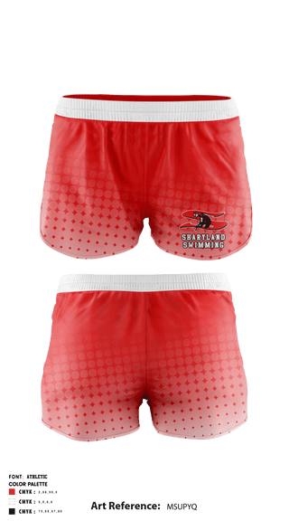 Sharyland High School Swimming 27265437 Women's Shorts - 1
