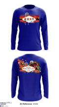 St Lucie west centennial wrestling 81384021 Long Sleeve Performance Shirt - 14