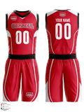 Coppell Middle School West Basketball 46896229 Basketball Uniform - 1
