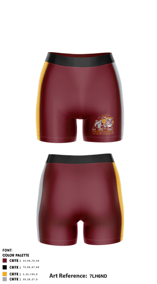 Saint Cloud High School wrestling 98098396 Compression Shorts - 2