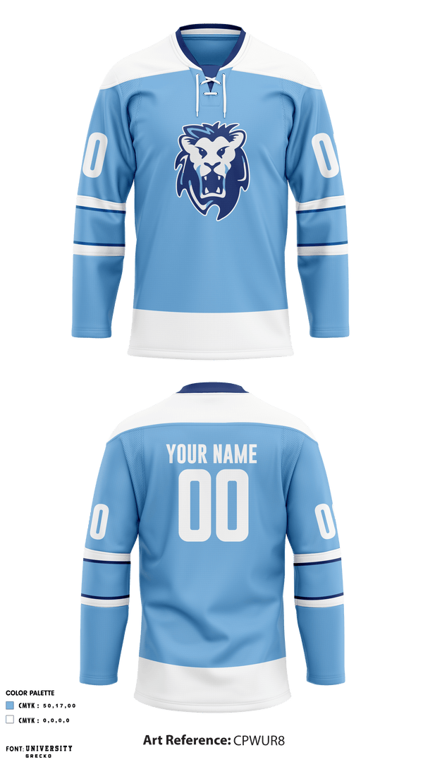 Columbia Preparatory Hockey 11085625 Hockey Jersey - 1