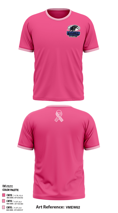 Frontier Central Hockey 31591049 Short Sleeve Performance Shirt - 1