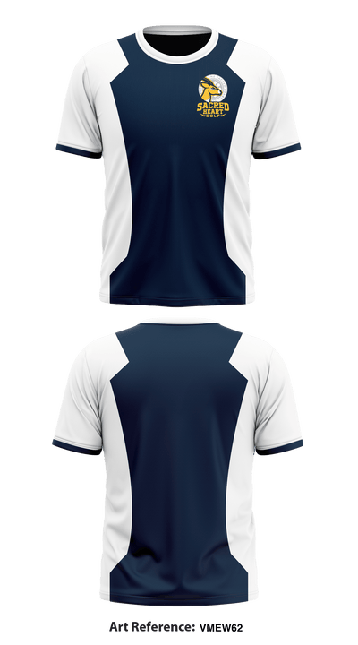 Academy of the Sacred Heart Golf 86313992 Short Sleeve Performance Shirt - 1