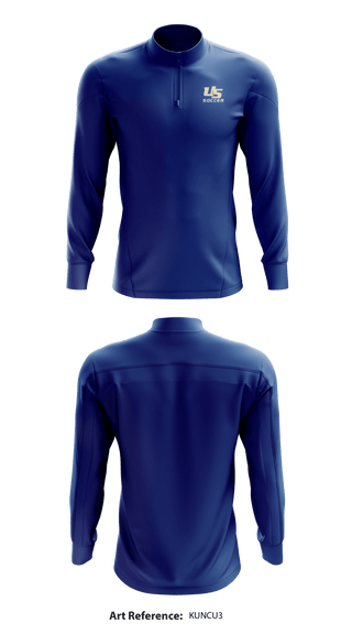 NSU Soccer 58886968 Quarter Zip Jacket - 1