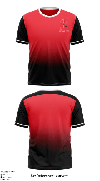 Holland High School Golf 44694732 Short Sleeve Performance Shirt - 1