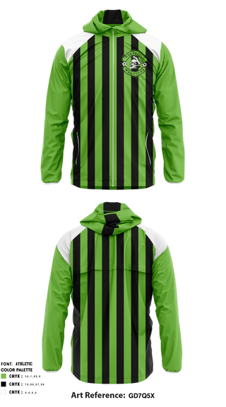 Wakefield Soccer 79669837 Windbreaker - 1
