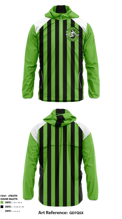 Wakefield Soccer 79669837 Windbreaker - 1