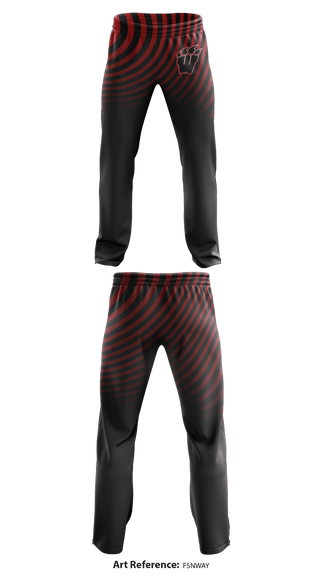 Weaver High School Soccer 30117244 Sweatpants - 1