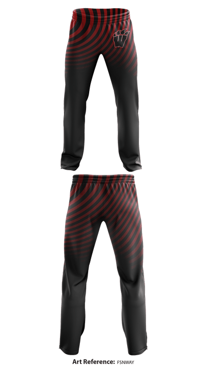 Weaver High School Soccer 30117244 Sweatpants - 1