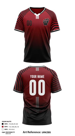 Weaver High School Soccer 30117244 Soccer Jersey - 1