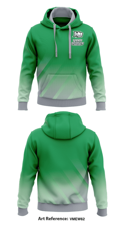 West Brunswick Soccer 55010049 Hoodie - 1