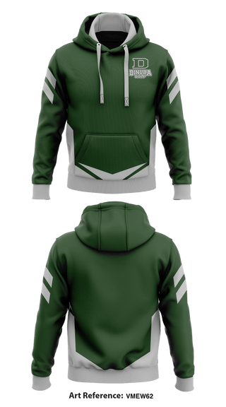 Dinuba High School Golf 64532468 Hoodie - 1