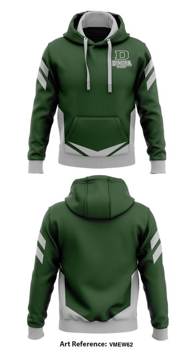 Dinuba High School Golf 64532468 Hoodie - 1