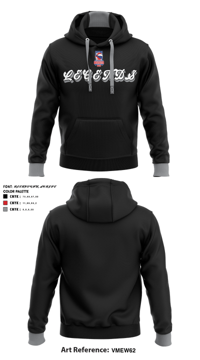 Greater Columbus Basketball Legends Association 26697503 Hoodie - 9