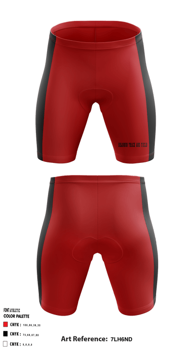 Shannon track and field 62447913 Men's Compression Shorts - 3