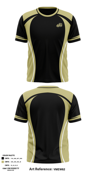 Gaffney High School Dance 15677669 Short Sleeve Performance Shirt - 1