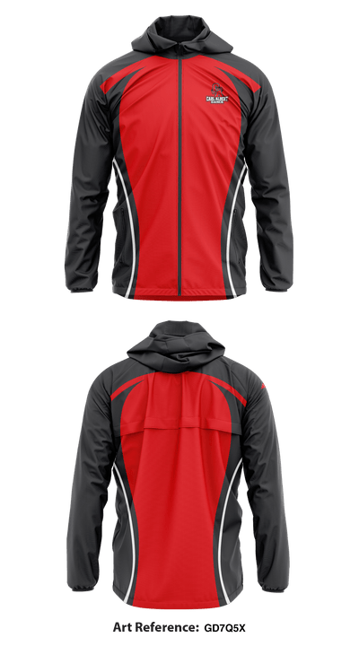 Carl Albert High School Dance 24110224 Windbreaker - 1