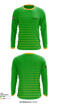 Roosevelt High School Water Polo 65759665 Long Sleeve Performance Shirt - 3