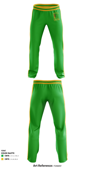 Roosevelt High School Water Polo 75508193 Sweatpants - 1