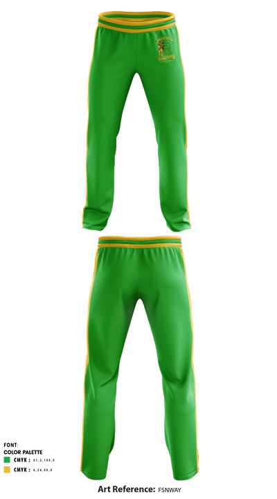 Roosevelt High School Water Polo 75508193 Sweatpants - 1