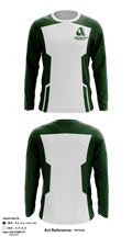 Aiea High School "Na Ali'i" 81346683 Long Sleeve Performance Shirt - 1