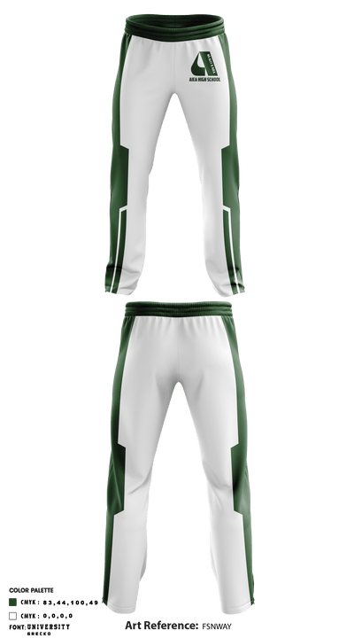 Aiea High School "Na Ali'i" 81346683 Sweatpants - 1