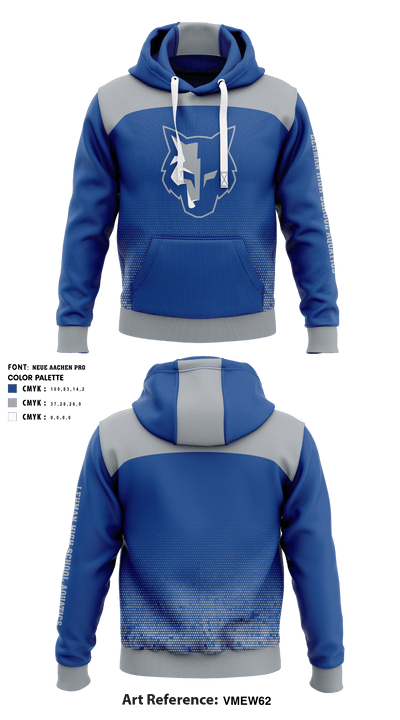 Lehman High School Aquatics 89345037 Hoodie - 1